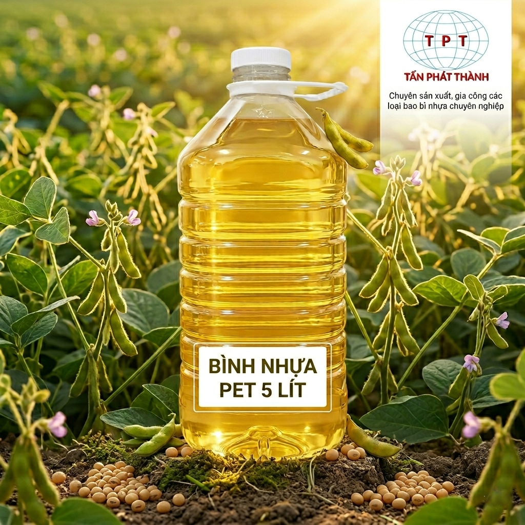 BÌNH NHỰA PET 5 LÍT